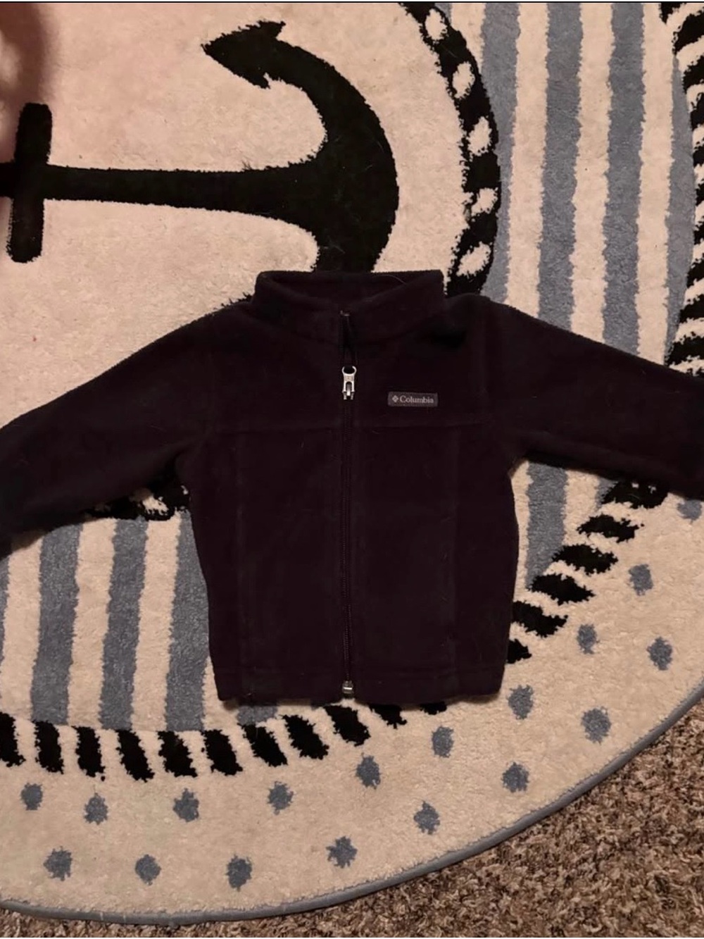 Columbia Kids Black Full-Zip Fleece Jacket